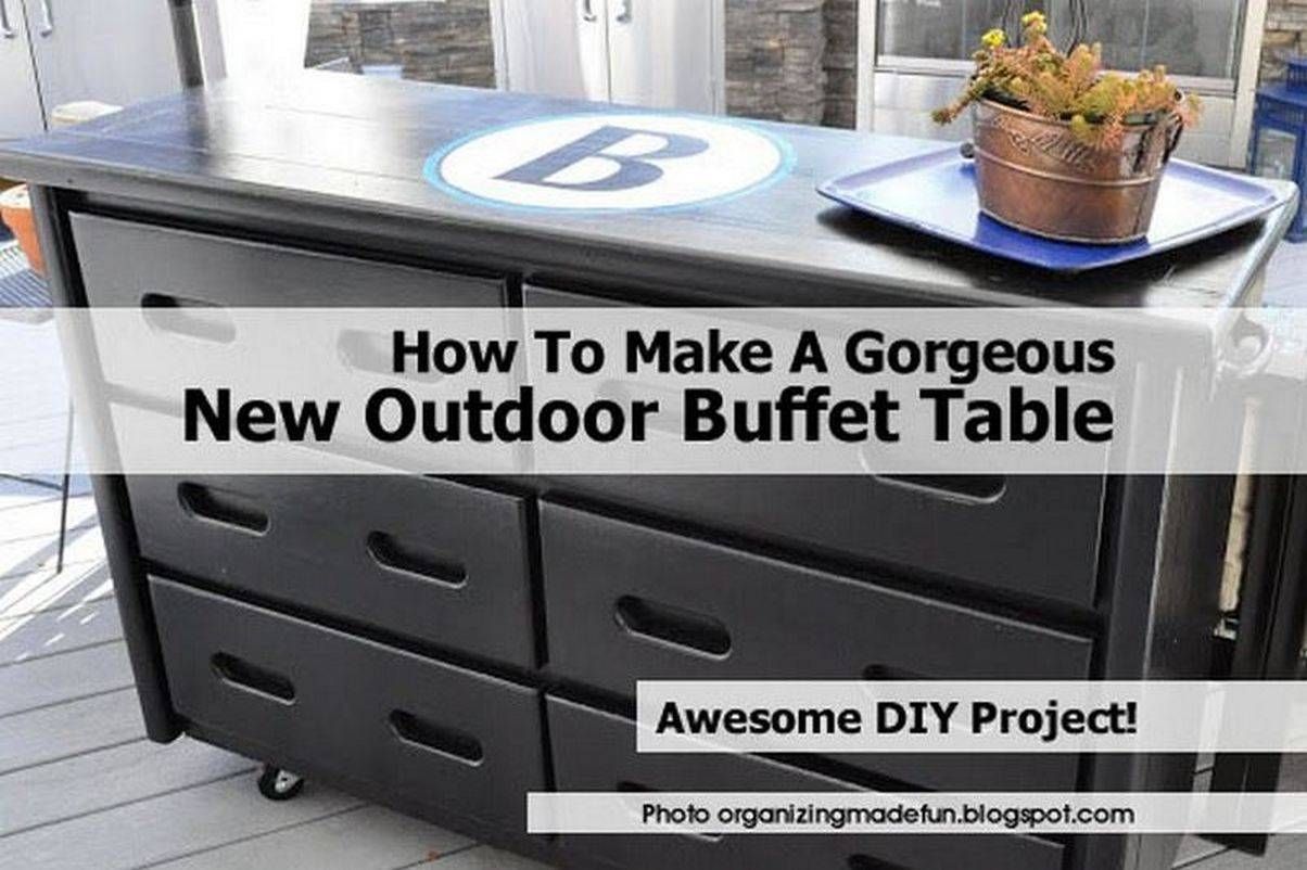 Outdoor Buffet2 Organizingmadefun Blogspot Com Within Latest Outdoor Sideboard Cabinets (View 14 of 15)