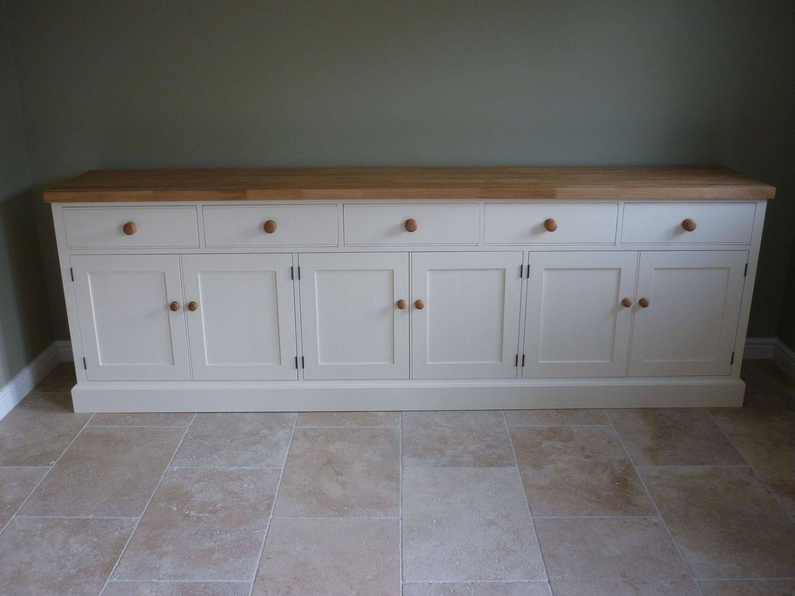 Painted Cotswold Sideboard – Solid Wood & Painted Made To Measure With 2018 Bespoke Sideboards (Photo 1 of 15)