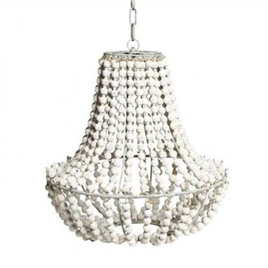 Featured Photo of Top 15 of Beaded Pendant Light Shades