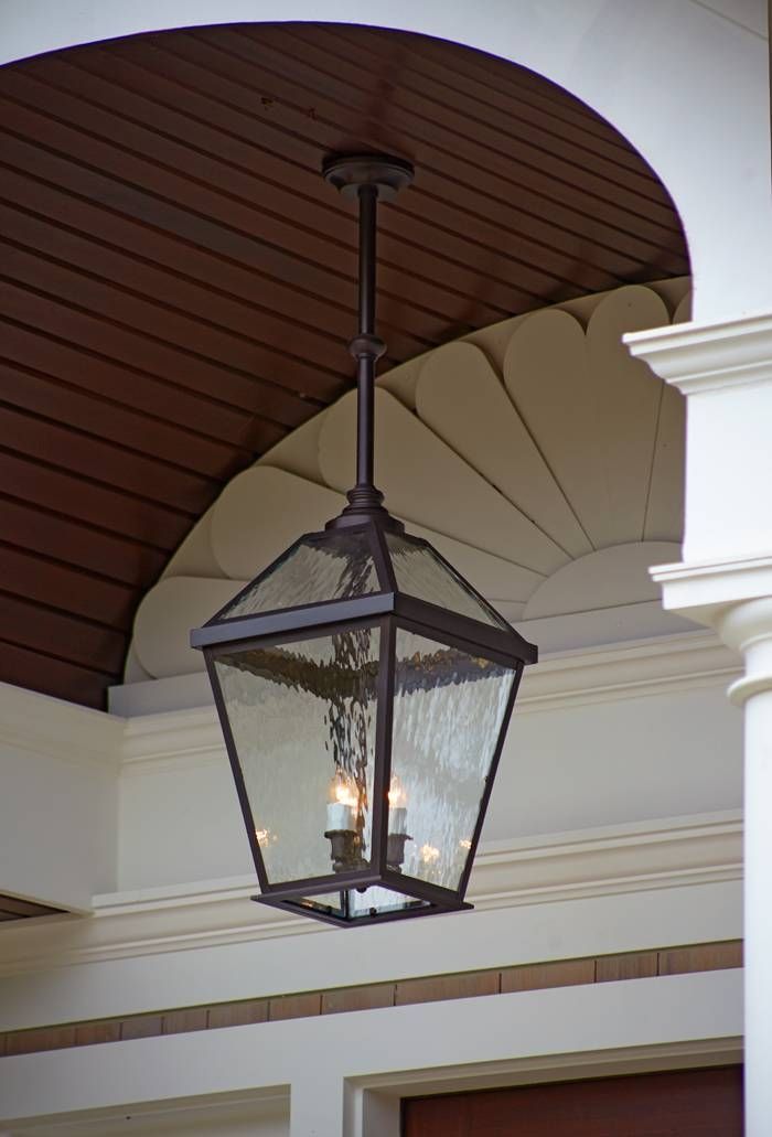 Porch Ceiling Lights Outdoor Lighting Exterior Light Fixtures In With Most Recently Released Outside Pendant Lights (Photo 6 of 15)