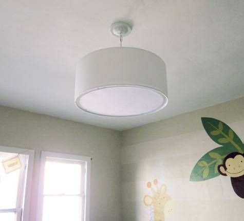 Project Nursery: Things Are Looking Bright! – Pepper Design Blog Within Most Popular Nursery Pendant Lights (View 3 of 15)