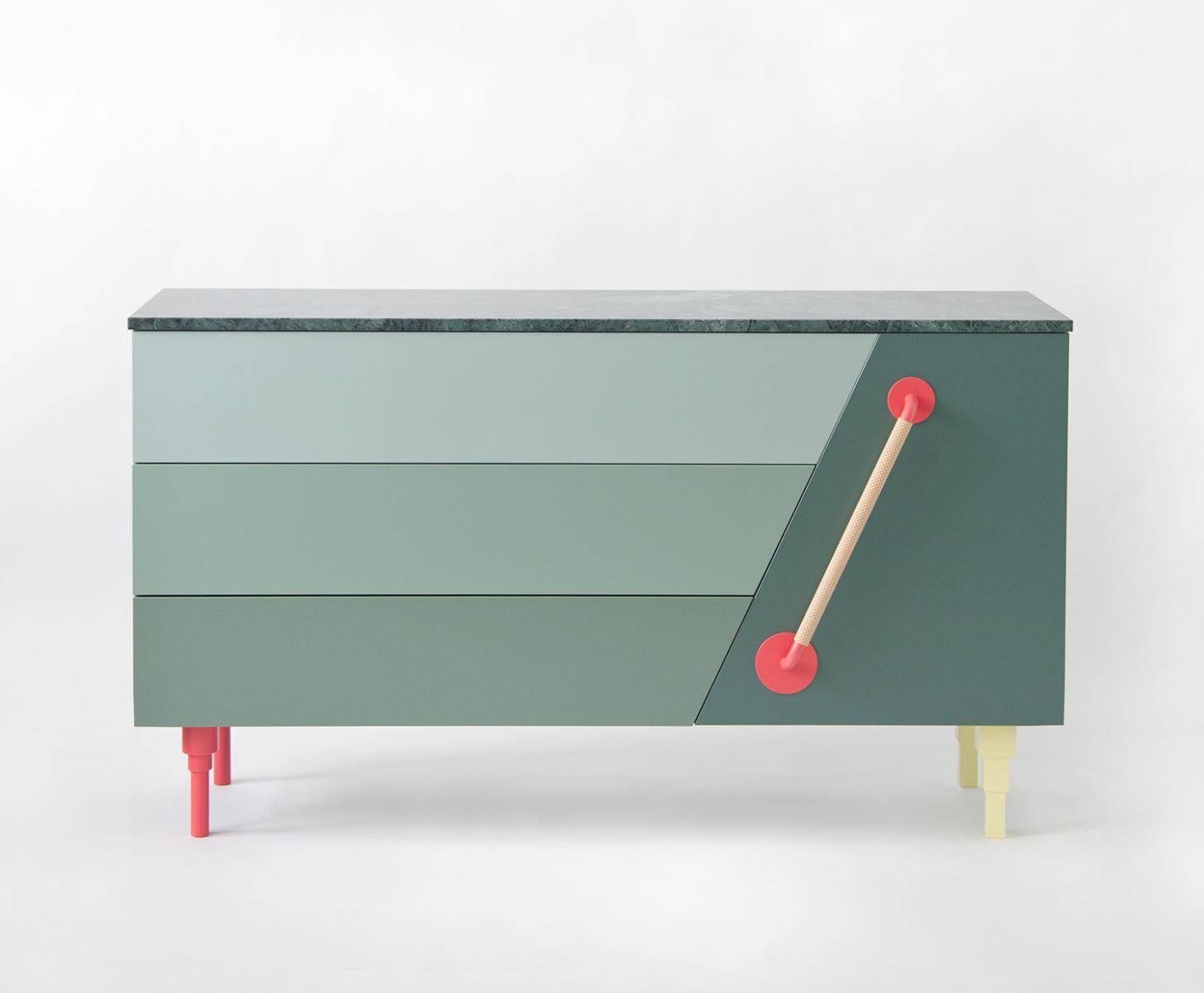 Rufus Walter Sideboardmaria Gustavsson For Swedish Ninja, 2016 Throughout Best And Newest Green Sideboards (Photo 15 of 15)
