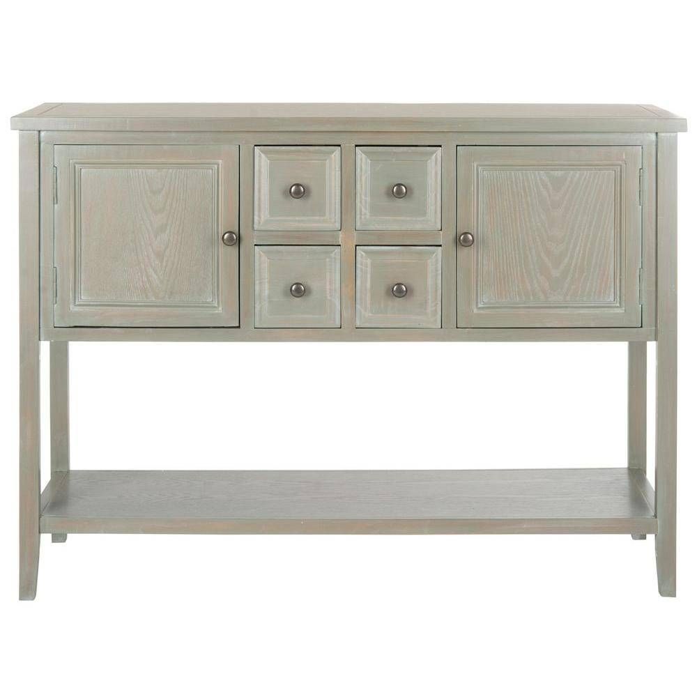 Safavieh Charlotte Ash Gray Buffet With Storage Amh6517e – The In Most Up To Date Safavieh Sideboards (Photo 1 of 15)