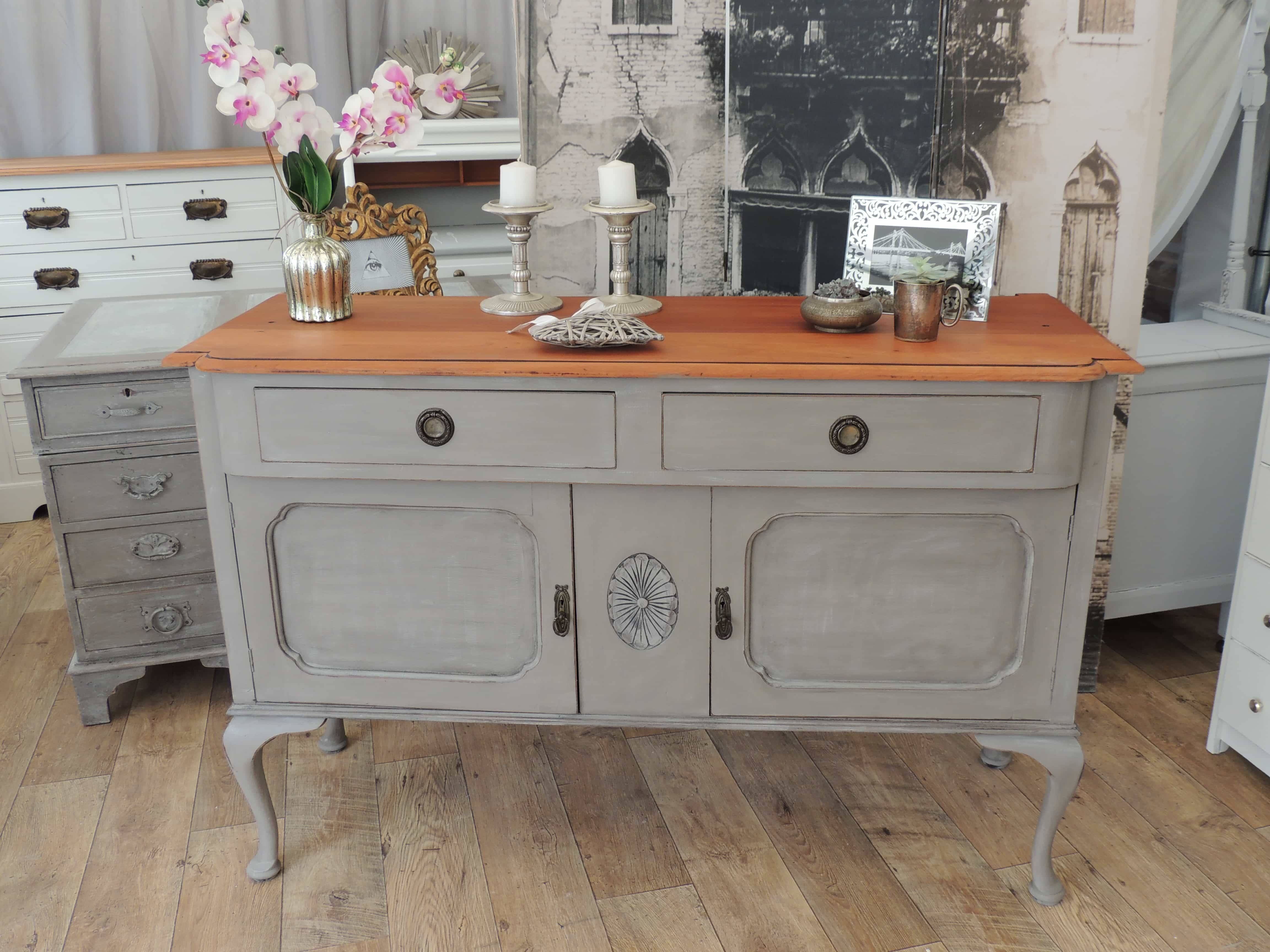 Shabby Chic Edwardian Sideboard – Eclectivo London | Furniture Inside Most Popular Shabby Chic Sideboards (Photo 4 of 15)