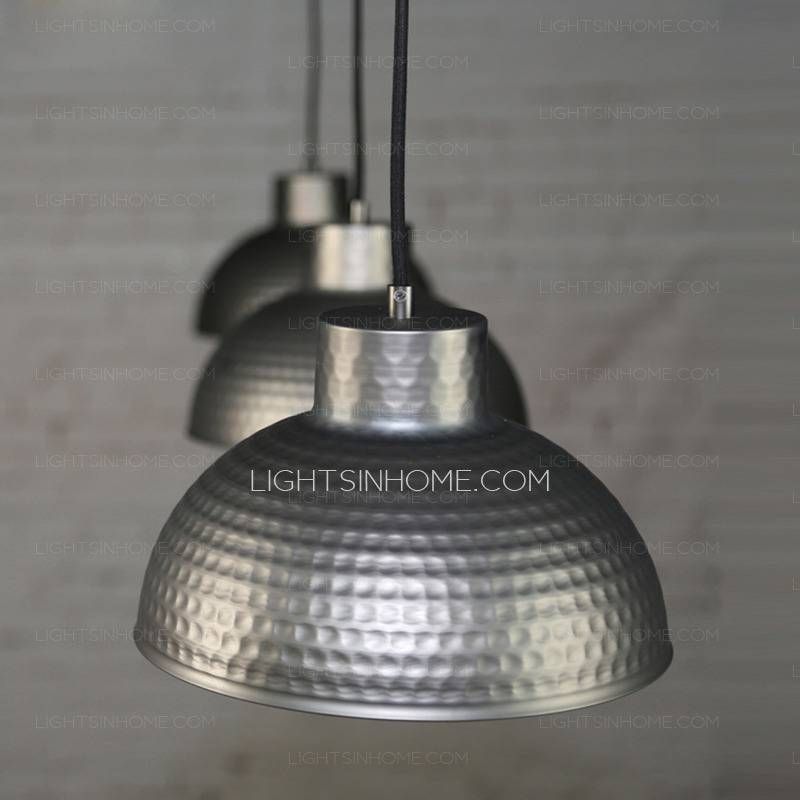 Shade Wrought Iron Material Modern Kitchen Pendant Lights For Most Up To Date Silver Kitchen Pendant Lighting (Photo 7 of 15)