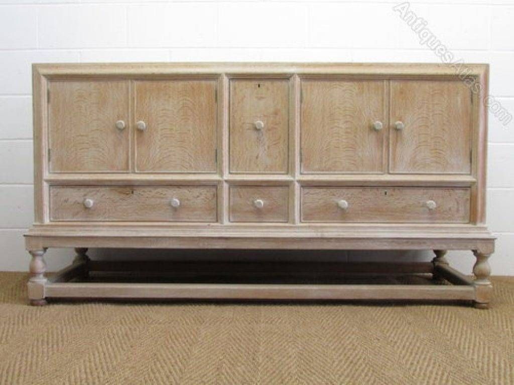 Sideboard A Substantial Heal's Limed Oak Sideboard Antiques Atlas Throughout Recent Limed Oak Sideboards (Photo 9 of 15)
