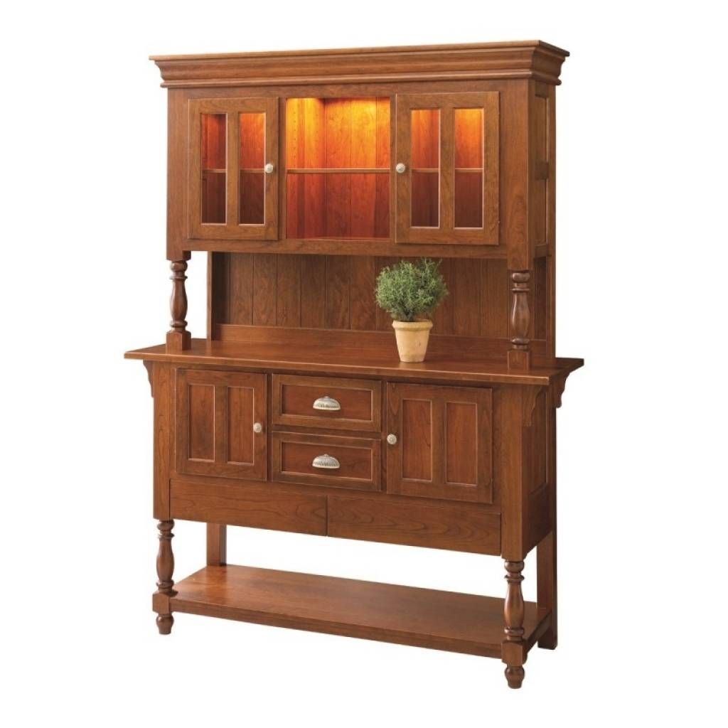 Sideboard Bedford Sideboard Hutch | Solid Hardwood Furniture With 2018 Country Sideboards And Hutches (View 13 of 15)
