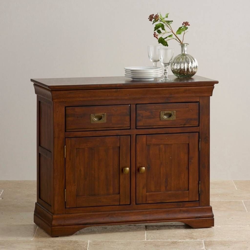 Sideboard Bella Small Sideboard In Cream Painted Oak | Oak For Most Current Cream And Brown Sideboards (Photo 14 of 15)