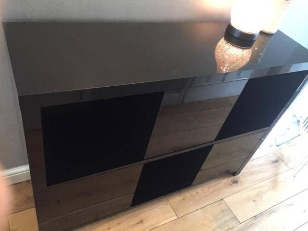 Sideboard Black Gloss Sideboard From Next | In Chapelhall, North Pertaining To Most Popular Next Black Gloss Sideboards (Photo 8 of 15)