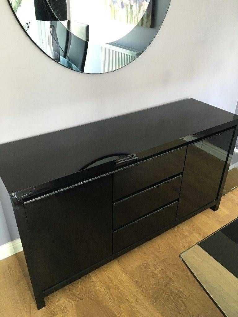 Sideboard Next Black Gloss Sideboard | In Houghton Le Spring, Tyne In Best And Newest Next Black Gloss Sideboards (Photo 12 of 15)