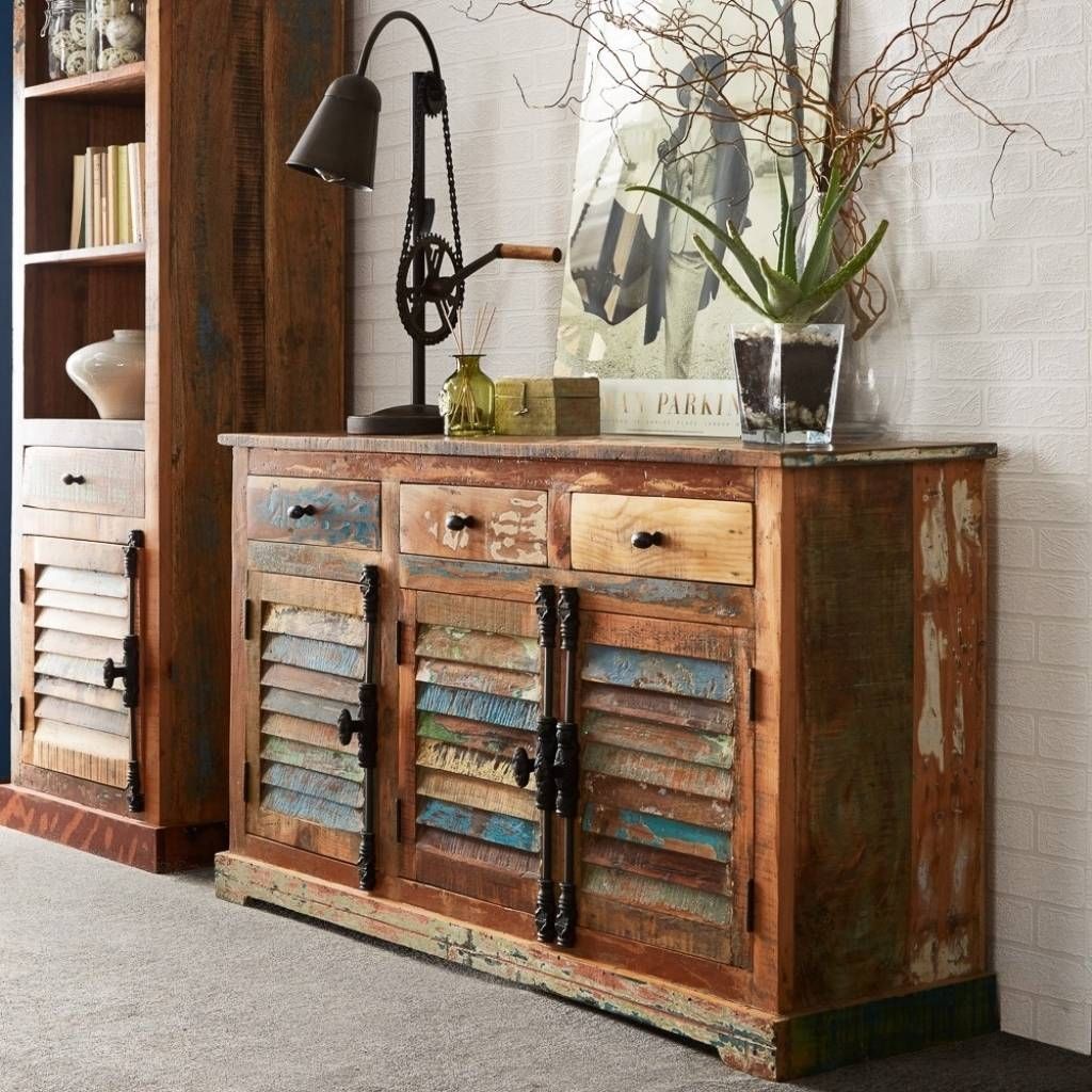 Sideboard Reclaimed Indian Large Sideboard | Casa Bella Furniture Within Current Large Sideboards (Photo 11 of 15)