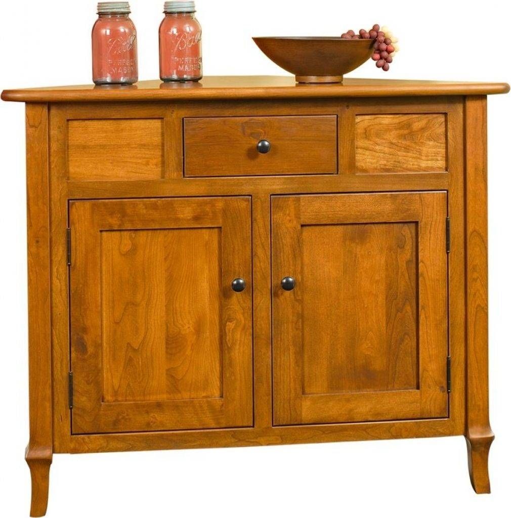 Sideboard Sideboards. Amazing Corner Sideboards Buffets: Corner With Best And Newest Corner Sideboards (Photo 5 of 15)