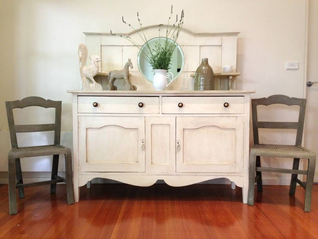 Sideboard Sideboards. Glamorous Antique White Buffet And Hutch With 2018 Antique White Sideboards (Photo 6 of 15)