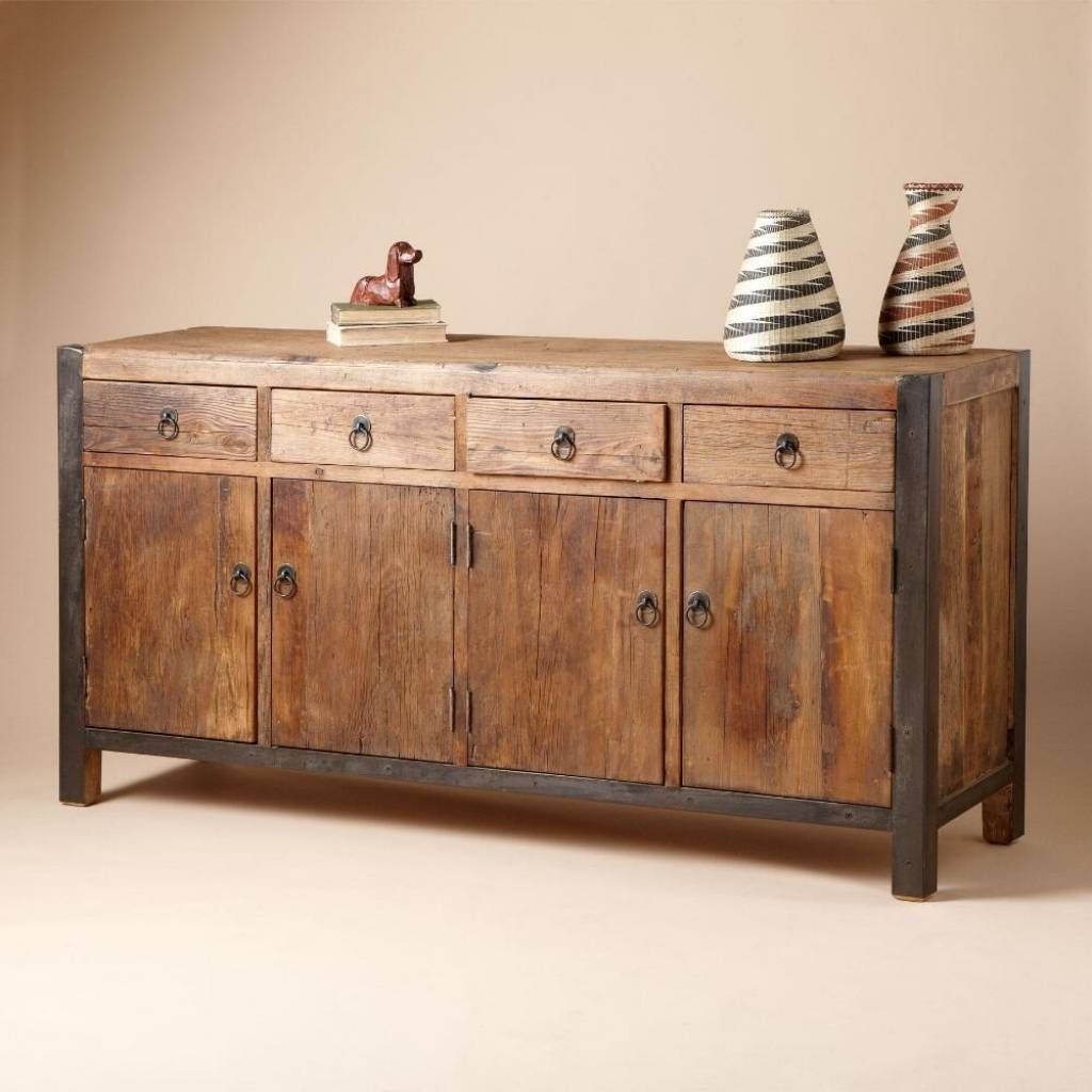 Sideboard Sideboards: Stunning Wooden Sideboard Narrow Sideboard Intended For Most Recent Wooden Sideboards For Sale (View 6 of 15)