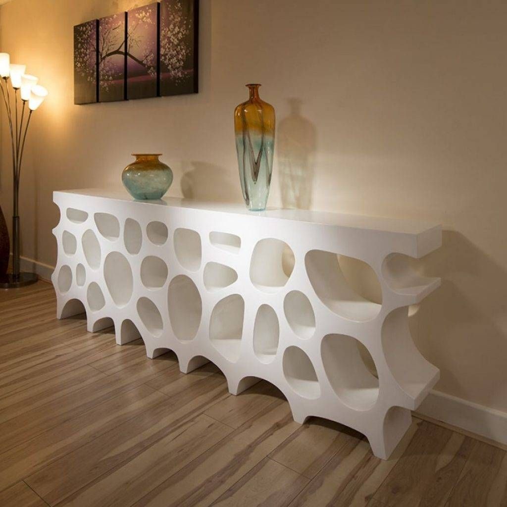 Sideboard : White Gloss Sideboards Astounding White Gloss Slim In Most Recent Gloss Sideboards (View 14 of 15)