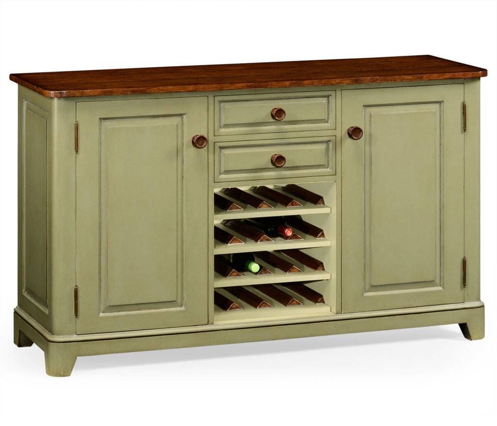 Sideboards: Glamorous Sideboard With Wine Storage Buffet With Wine Pertaining To Best And Newest Storage Sideboards (View 11 of 15)