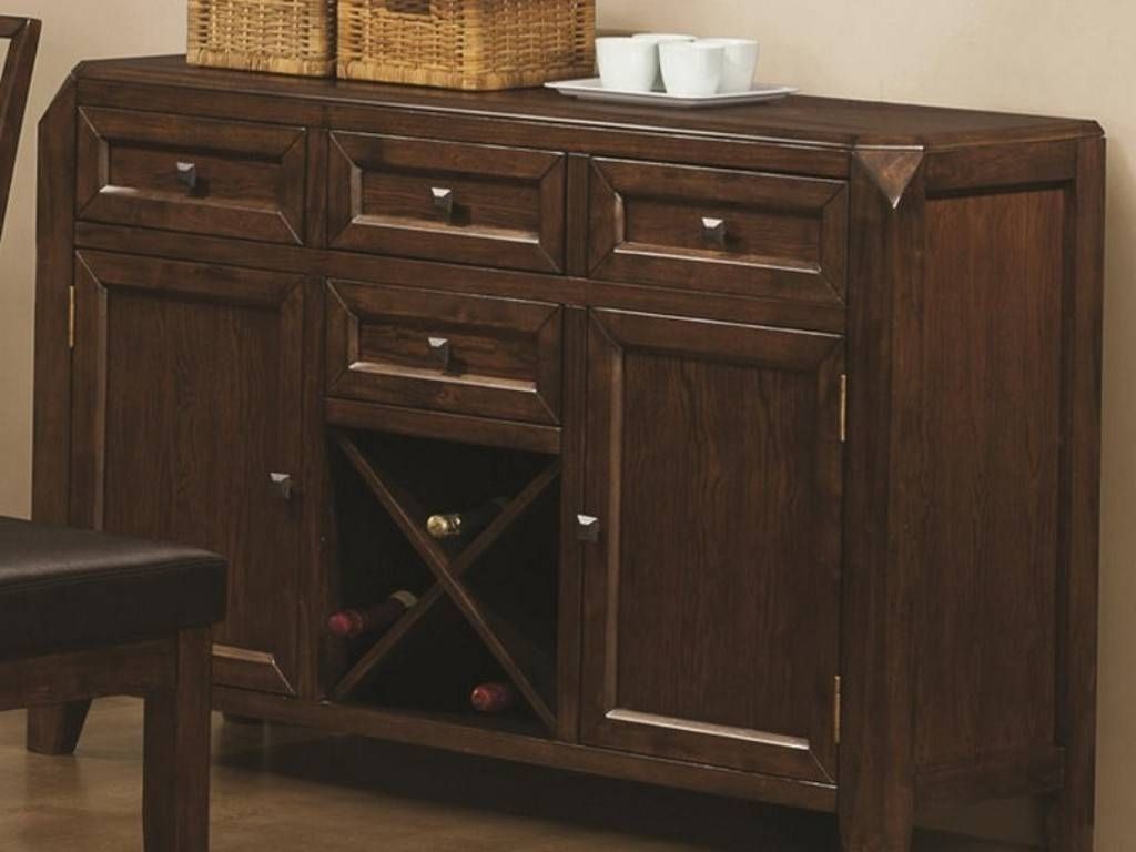Sideboards. Inspiring Narrow Buffet Table: Narrow Buffet Table Pertaining To Current Ronan Sideboards (Photo 12 of 15)