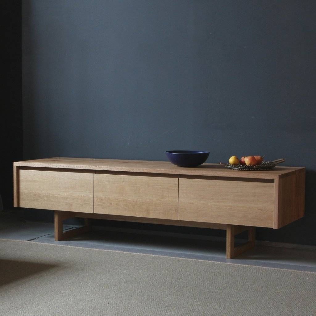 Sideboards: Interesting Low Sideboard Oak Sideboards, Small Intended For 2017 Low Wooden Sideboards (View 2 of 15)