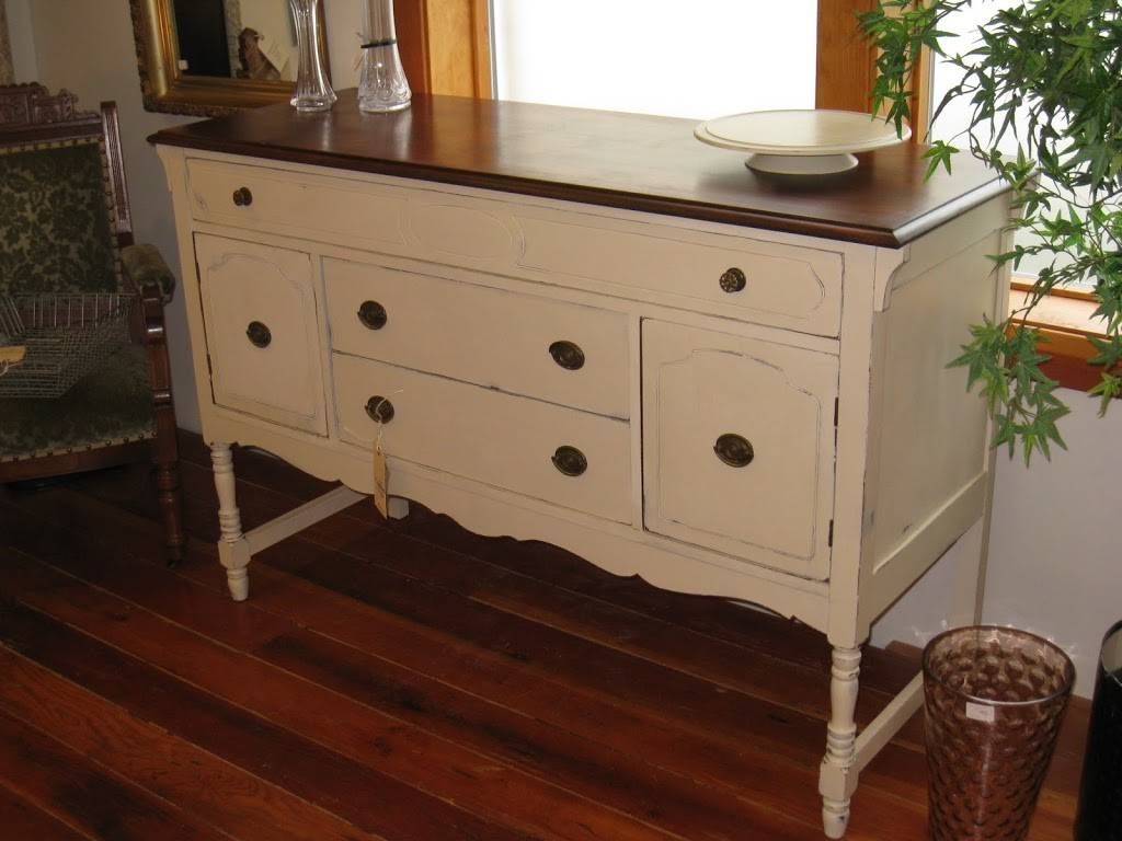 Sold – Quality Antique Sideboard Hand Painted In Annie Sloan Old Pertaining To Current Annie Sloan Painted Sideboards (Photo 1 of 15)