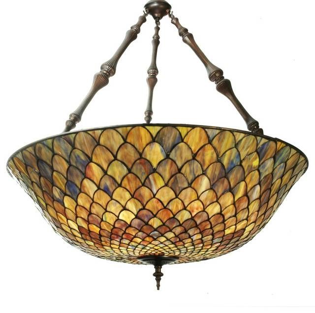 Tiffany Pendant Lighting | The Aquaria With Most Recently Released Inverted Pendant Lighting (Photo 4 of 15)