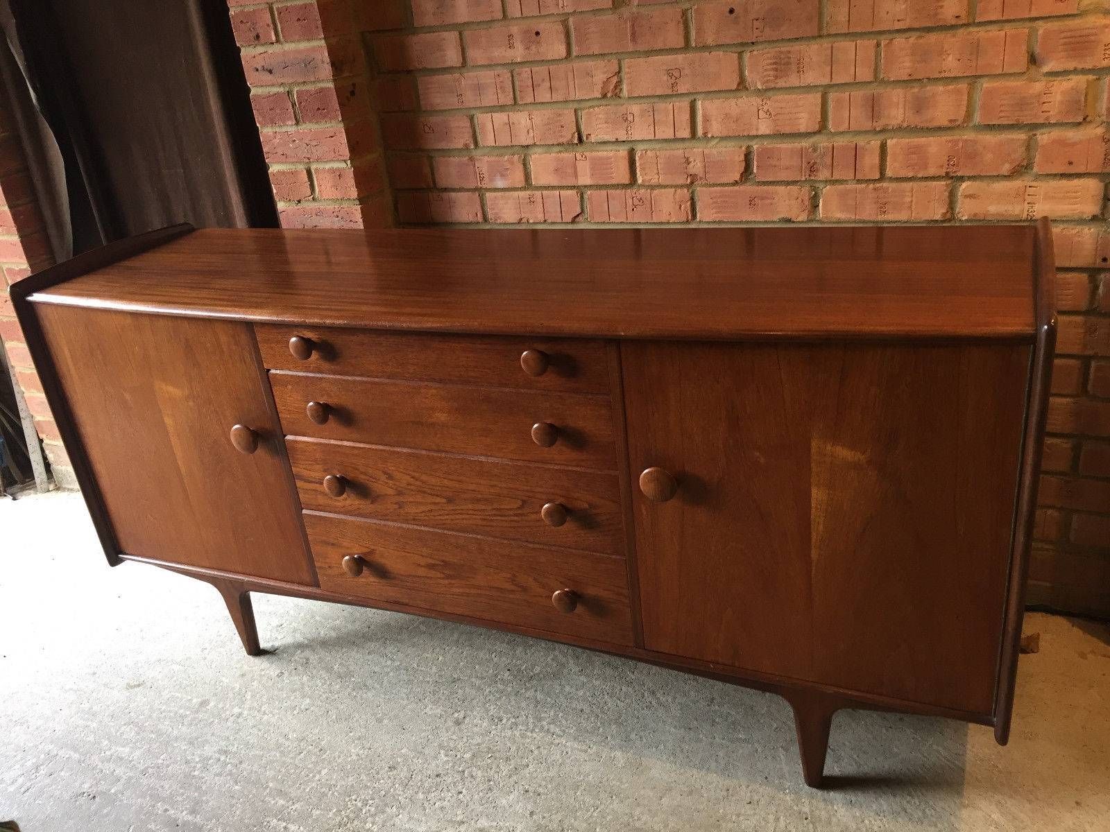 Vintage Teak Sideboard/credenza Madea. Younger Circa 1960's Regarding Most Recent A Younger Sideboards (Photo 7 of 15)