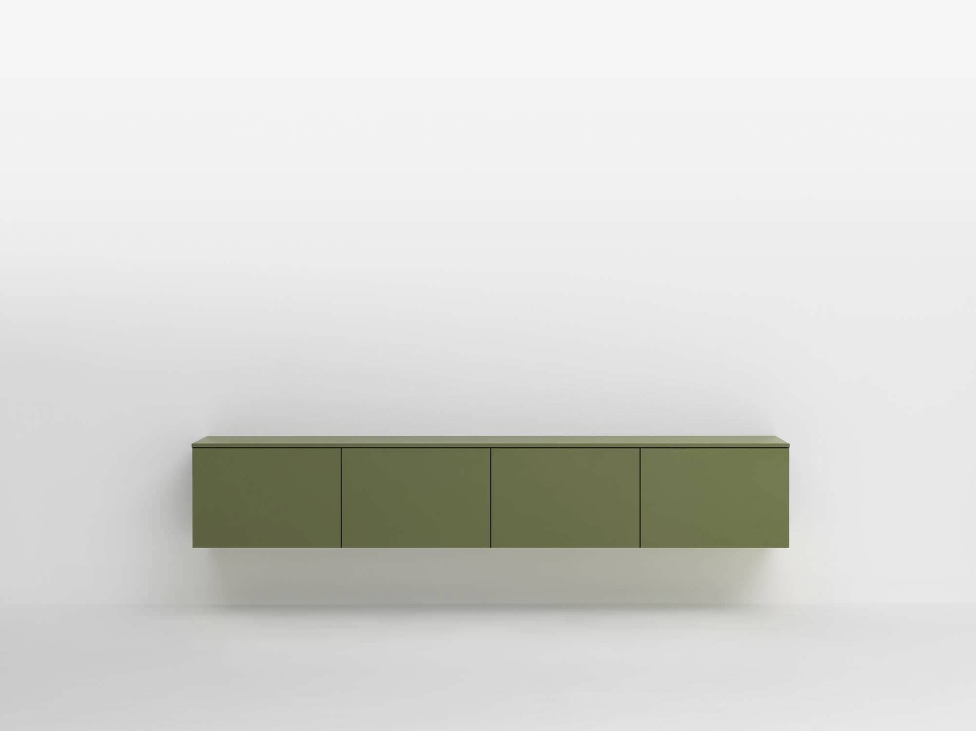 Wall Mounted Sideboard / Contemporary / Lacquered Mdf – Pure – Pastoe For Latest Wall Mounted Sideboards (Photo 8 of 15)