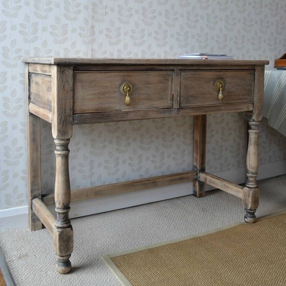 West Egg Blog: Oak Console Table With A Limed Oak Effect Inside Recent Limed Oak Sideboards (View 12 of 15)