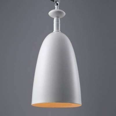 White 6.7”wide Industrial Country Style Mini Pendant Light For For Current White Mini Pendant Lights (Photo 3 of 15)