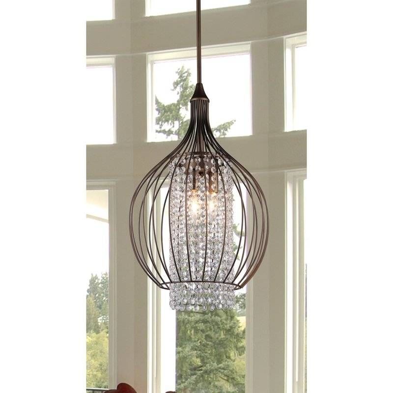 Willa Arlo Interiors Gauthier 3 Light Foyer Pendant & Reviews Intended For 2018 Foyer Pendant Light Fixtures (View 2 of 15)
