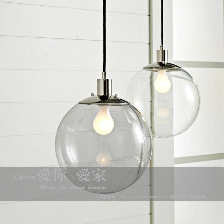 Featured Photo of 2024 Best of Round Glass Pendant Lights