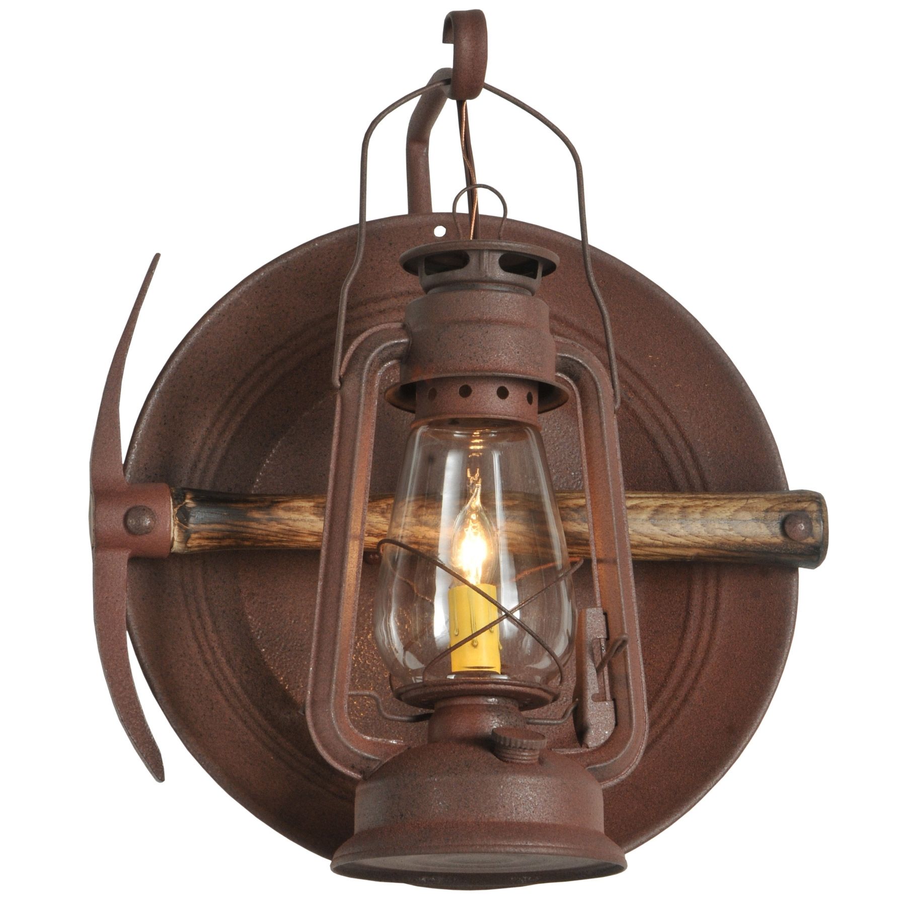 114829 Miners Lantern Wall Sconce Throughout Diy Outdoor Wall Lights (View 11 of 15)
