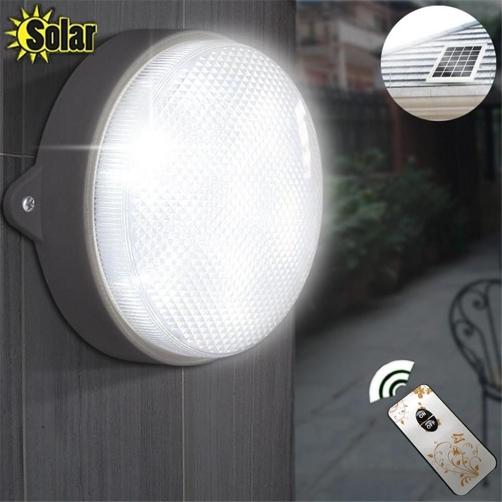 2018 Wholesale Solar Lights Garden Wall Lamps Solar Powered 9 Led For Outdoor Solar Ceiling Lights (Photo 1 of 15)