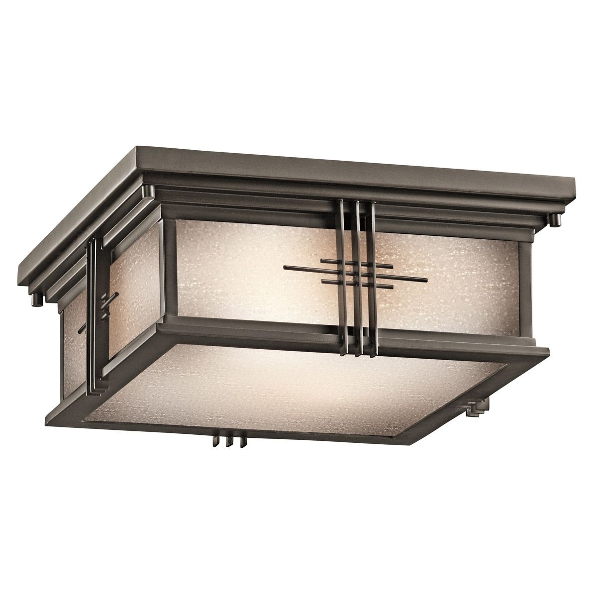 49164oz Portman Square Outdoor Flush Mount Ceiling Fixture For Outdoor Close To Ceiling Lights (View 5 of 15)