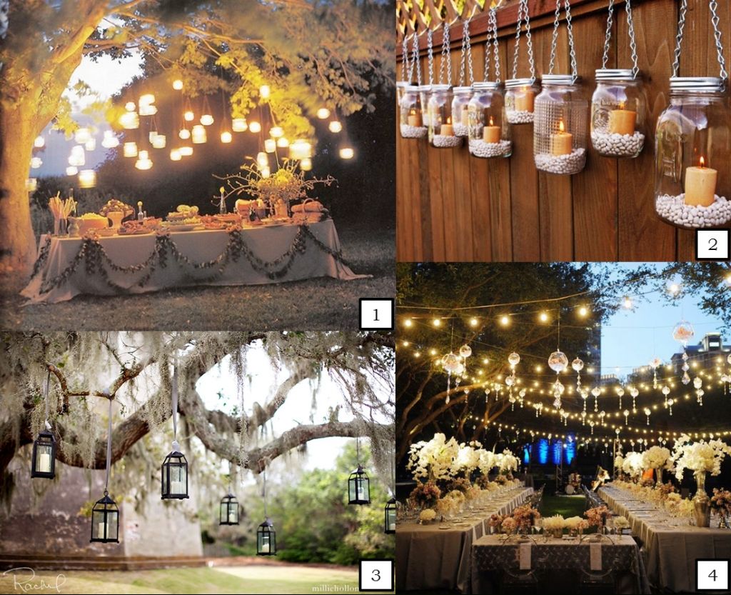 Abbey Road Weddings » Hanging Wedding Lights With Hanging Outdoor Lights On Trees (Photo 8 of 15)