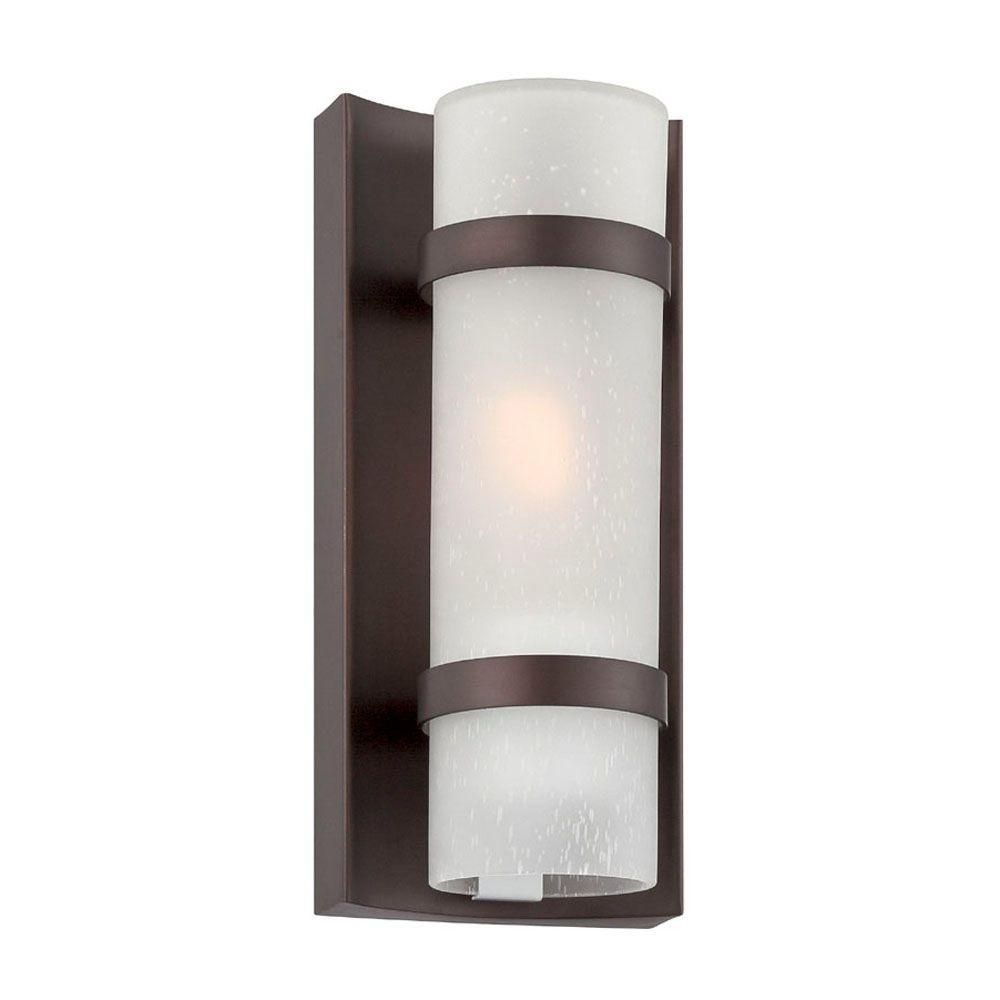 Acclaim Lighting Apollo Collection 1 Light Architectural Bronze For Outdoor Wall Lighting Fixtures (Photo 3 of 15)