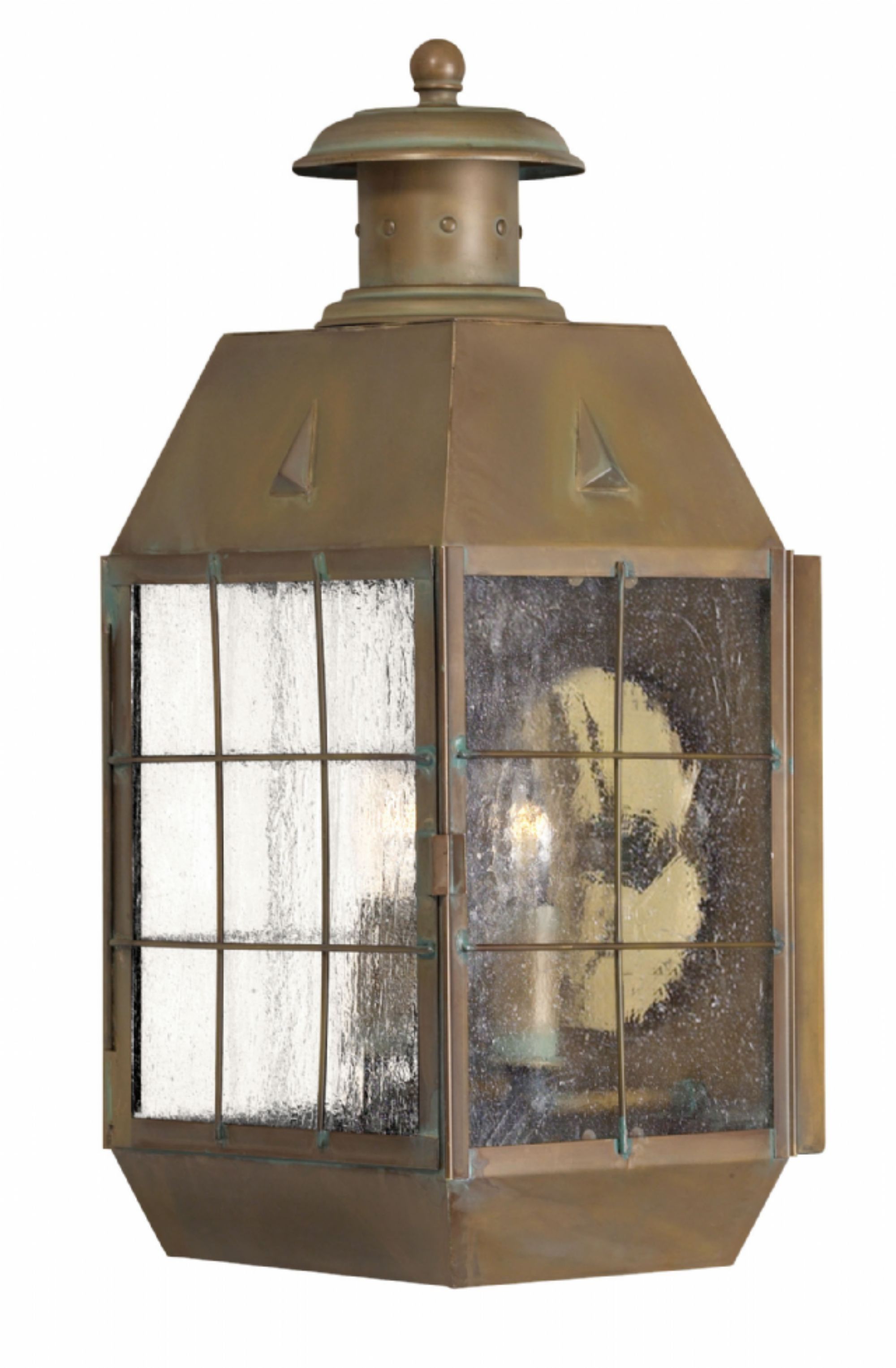 Aged Brass Nantucket > Exterior Wall Mount In Hanging Porch Hinkley Lighting (Photo 15 of 15)