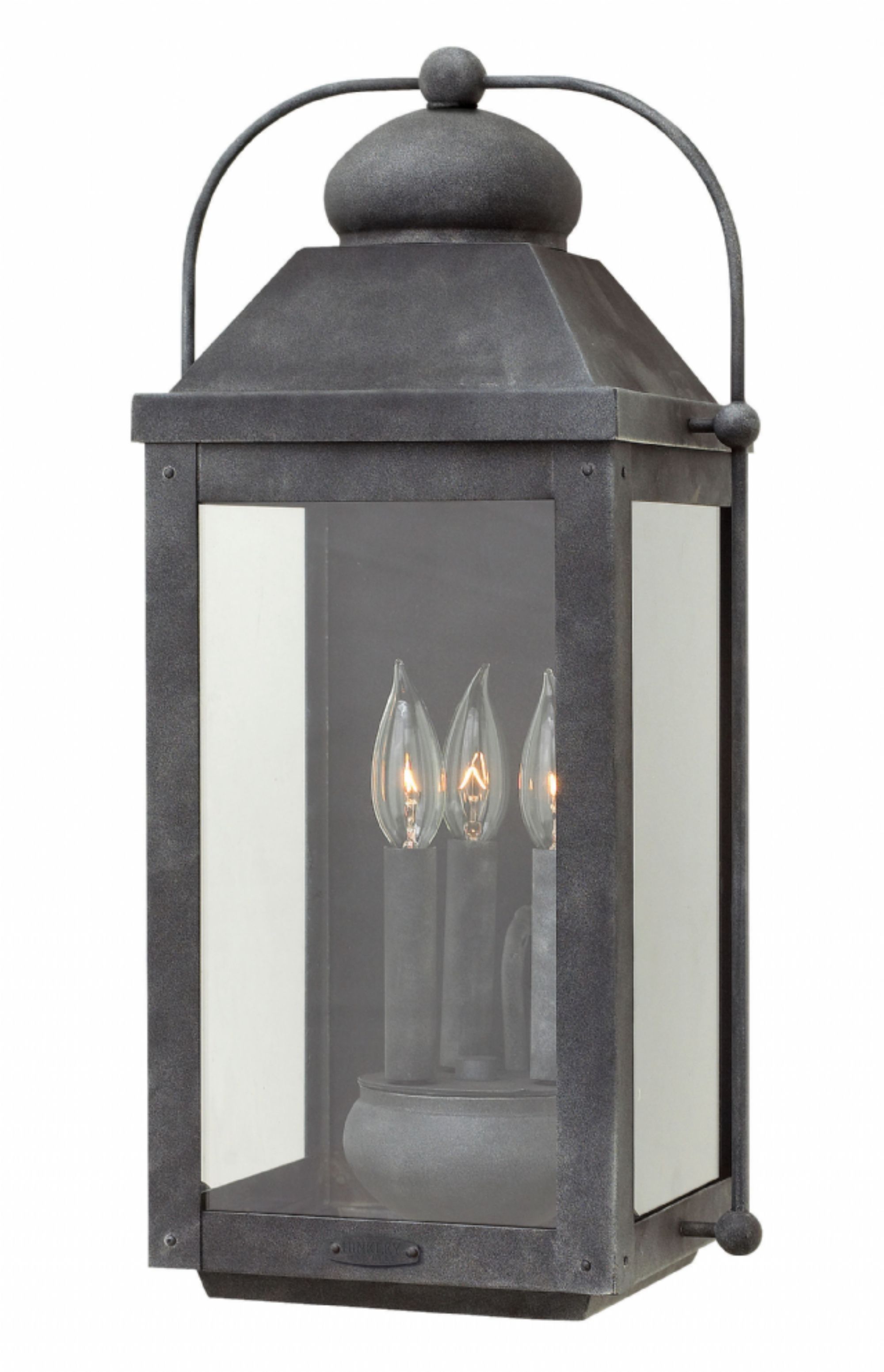 Aged Zinc Anchorage > Exterior Wall Mount For Hinkley Outdoor Wall Lighting (View 5 of 15)