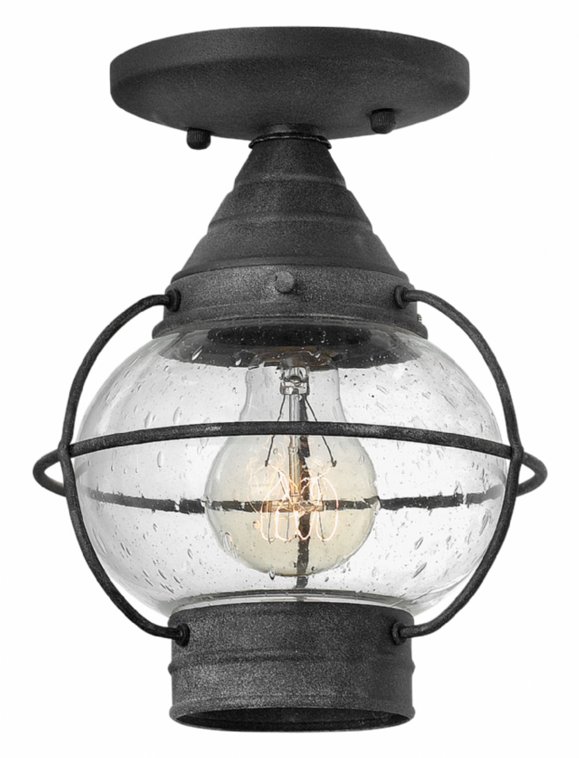 Aged Zinc Cape Cod > Exterior Ceiling Mount With Regard To Hinkley Outdoor Ceiling Lights (Photo 3 of 15)