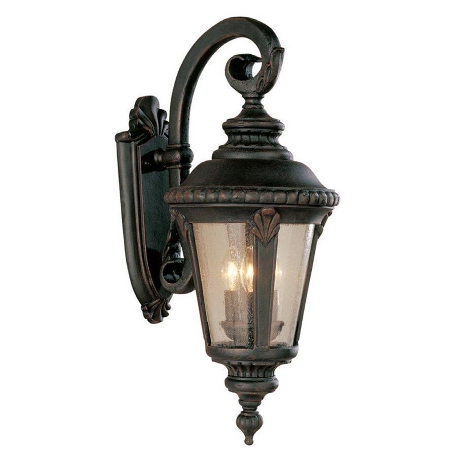 Allen + Roth 24 In Tan Outdoor Wall Mounted Light | Lowe's Canada For Lowes Solar Garden Lights Fixtures (Photo 1 of 15)
