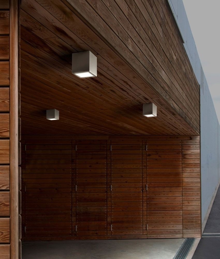 Architectural Exterior Lights | Lighting Styles In Outdoor Ceiling Downlights (Photo 5 of 15)