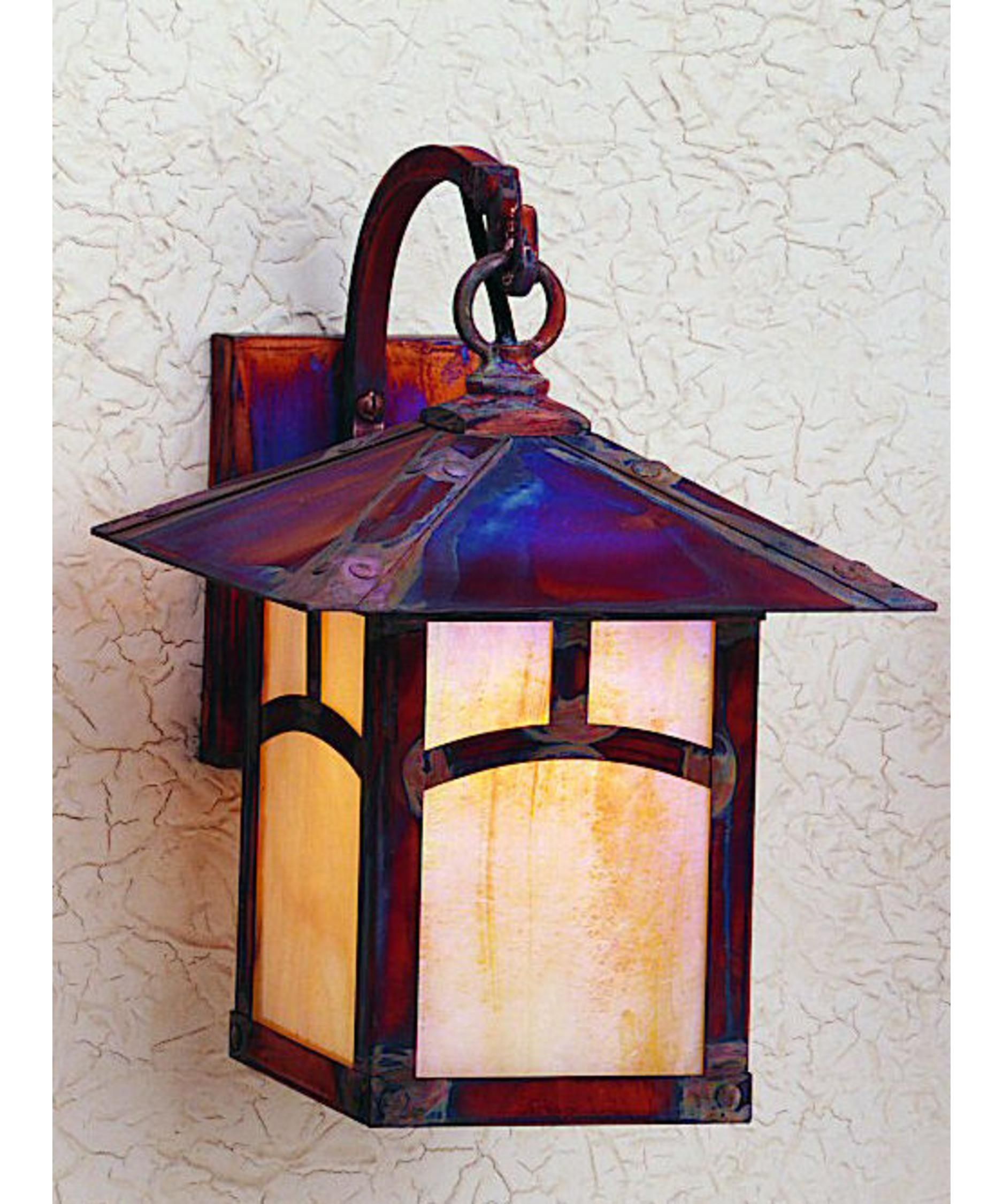 Arroyo Craftsman Eb 16 Evergreen 16 Inch Wide 1 Light Outdoor Wall Inside Craftsman Outdoor Wall Lighting (View 10 of 15)