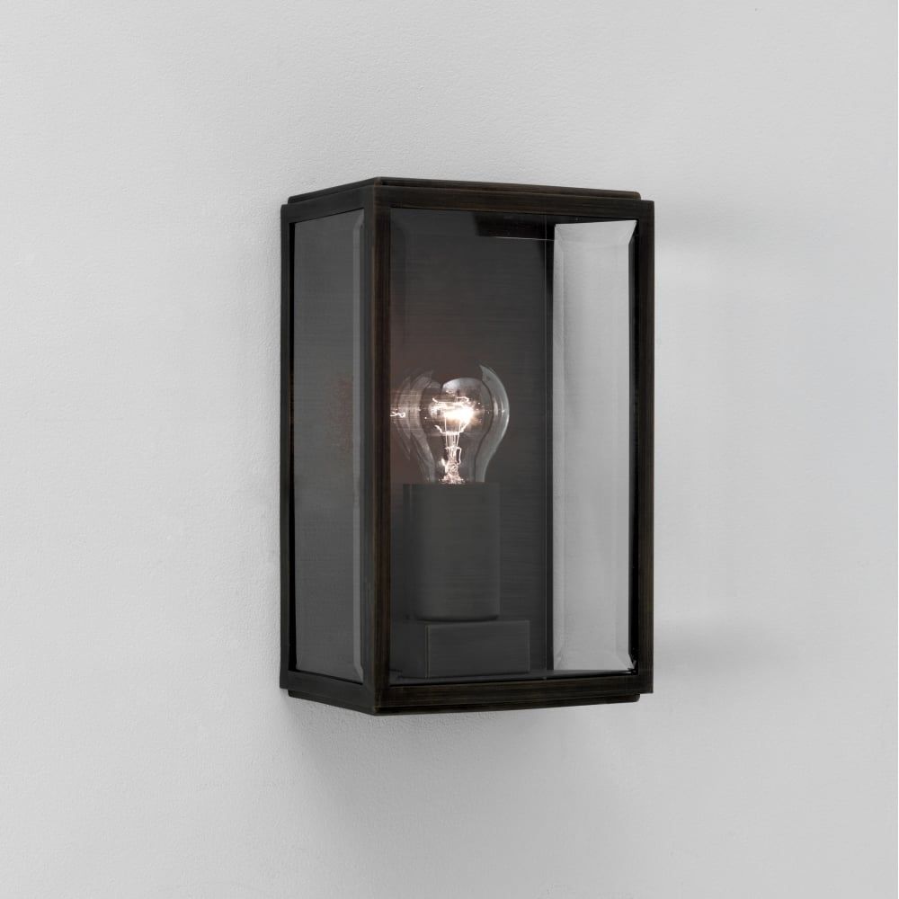 Astro Homefield 0483 Square Outdoor Wall Light Regarding Square Outdoor Wall Lights (Photo 3 of 15)