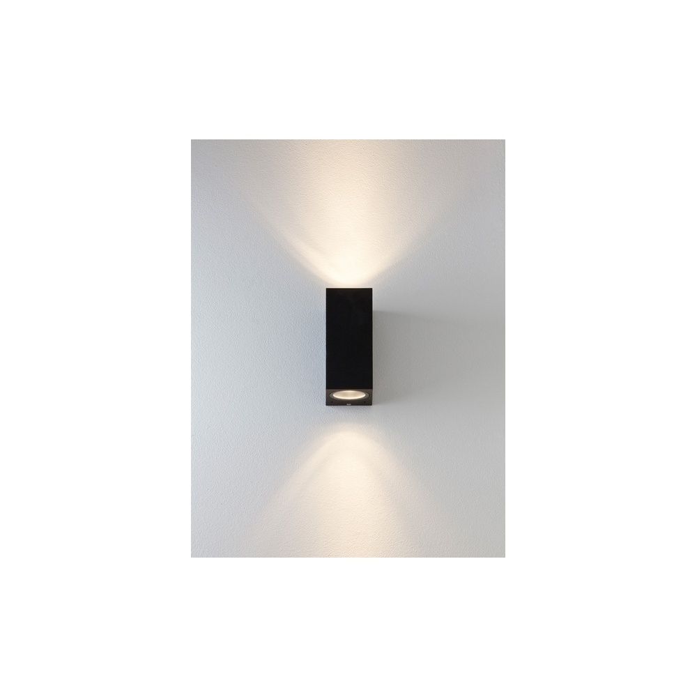 Astro Lighting 7128 Chios 150 Exterior Wall Light In Black Pertaining To Outdoor Wall Lights In Black (Photo 1 of 15)