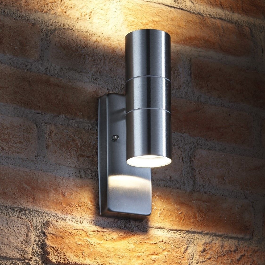 Auraglow Dusk Till Dawn Sensor Up & Down Outdoor Wall Light With Regard To Outdoor Up Down Wall Led Lights (Photo 15 of 15)
