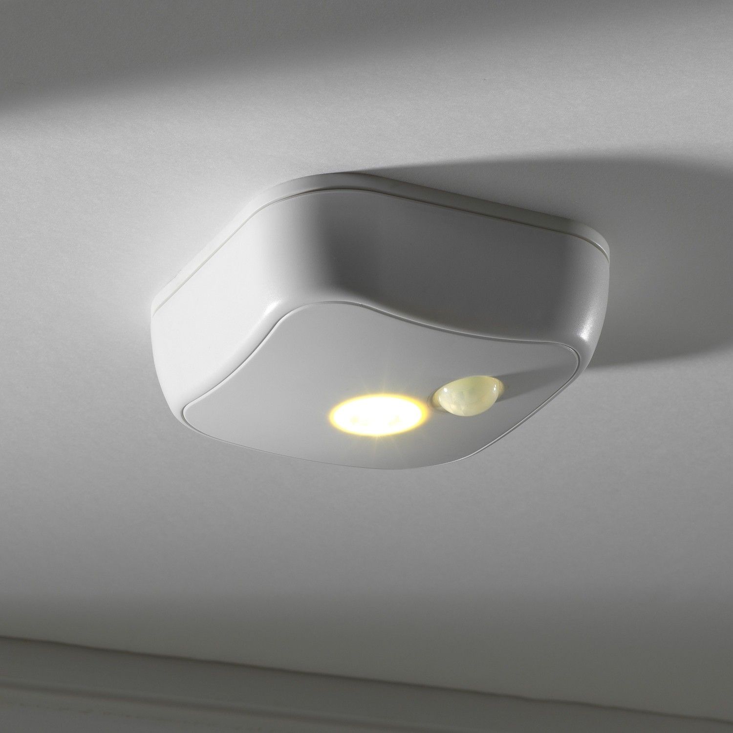Auraglow Wireless Pir Motion Sensor Led Ceiling Light – Safield Regarding Outdoor Ceiling Lights With Pir (View 7 of 15)