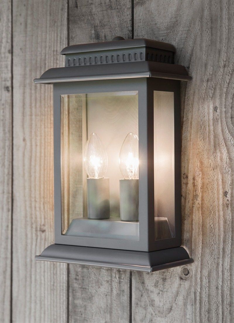 Belvedere Light In Charcoal – Steel | Garden Trading Throughout Outdoor Wall Lantern Lighting (View 15 of 15)