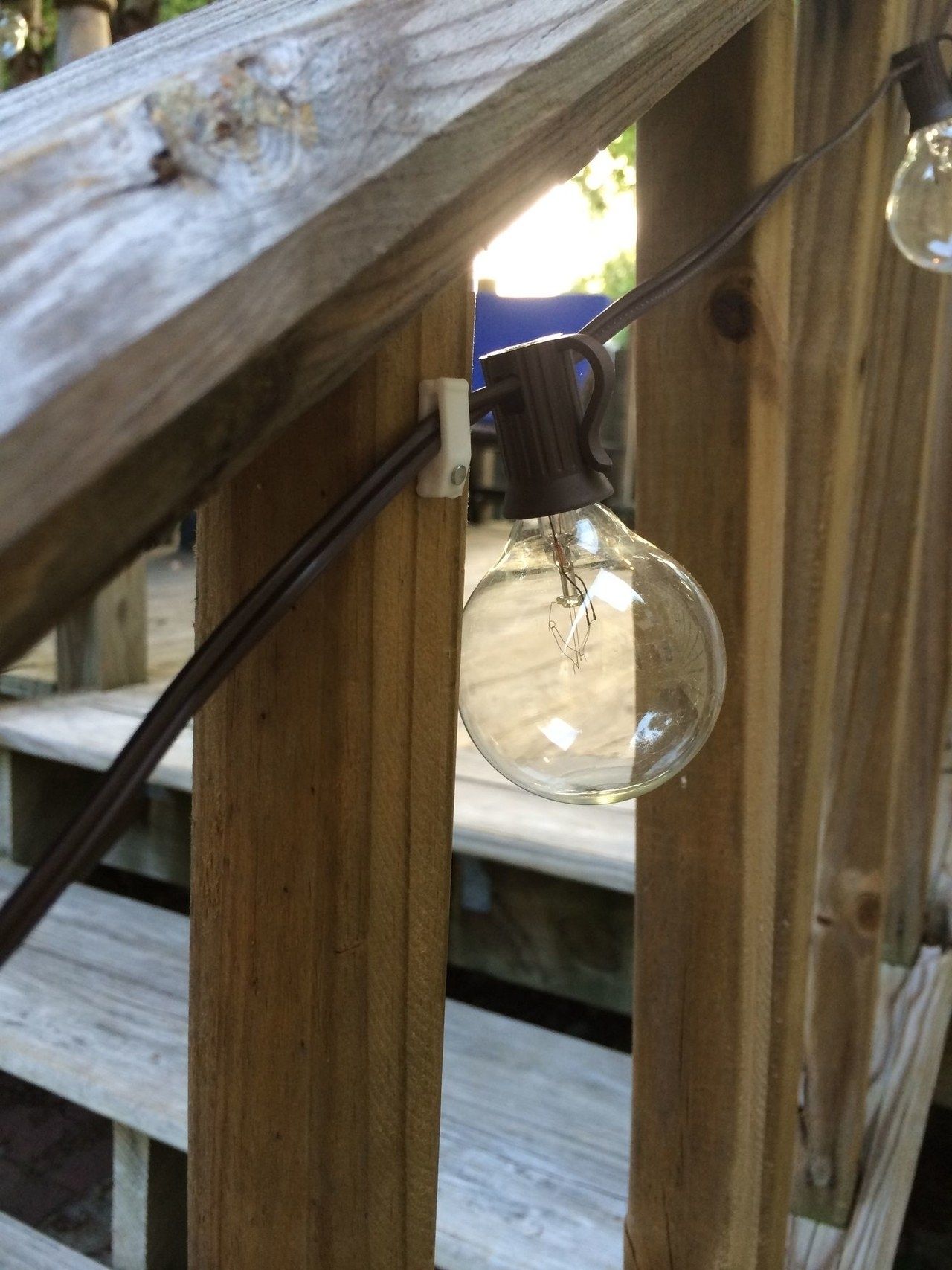 Best Way To Hang String Lights: Super Easy Way To Hang Outdoor In Outdoor Hooks For Hanging Lights (Photo 2 of 15)
