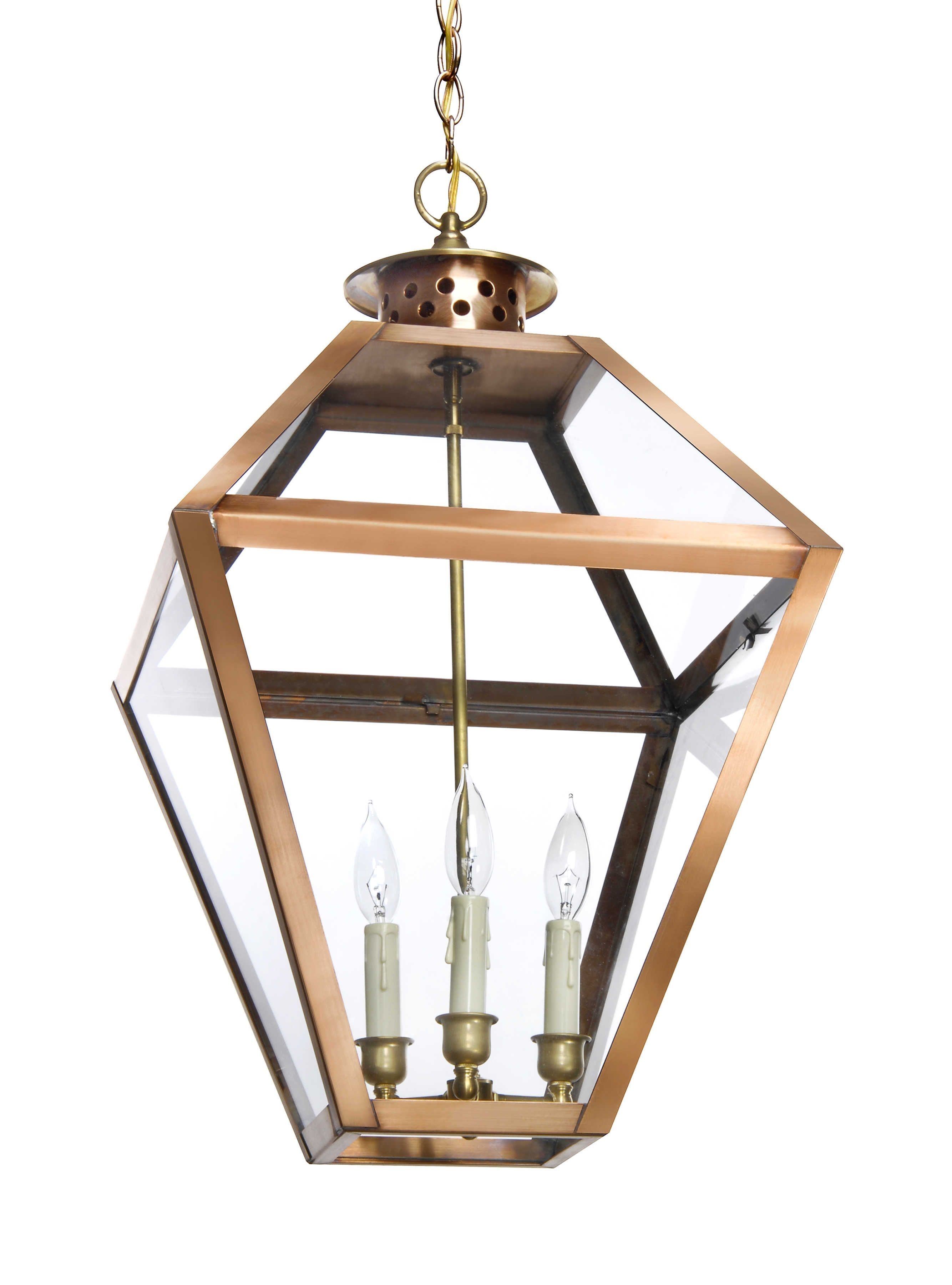 Broad Street Collection Bs 16 Bronze Lantern Gas Hanging Lantern For Houzz Outdoor Hanging Lights (Photo 8 of 15)