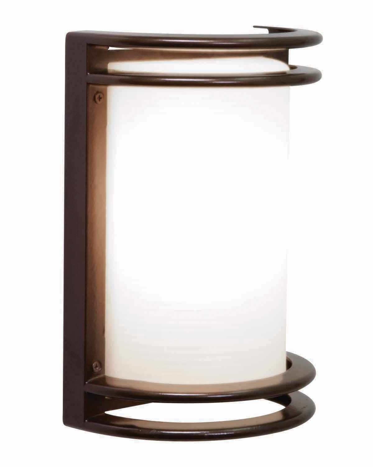 Bronze Zephyr Contemporary Outdoor Wall Sconce — Photo Designs With Residential Outdoor Wall Lighting (Photo 9 of 15)