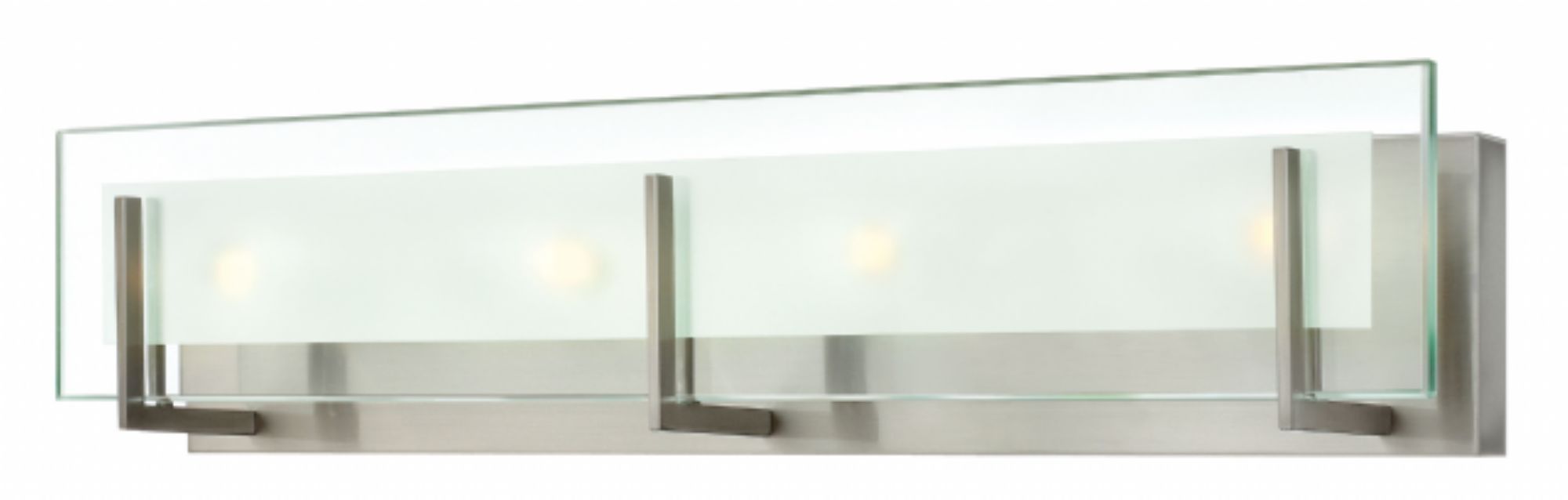 Brushed Nickel Latitude > Interior Wall Mount Throughout Contemporary Hinkley Lighting (Photo 7 of 15)